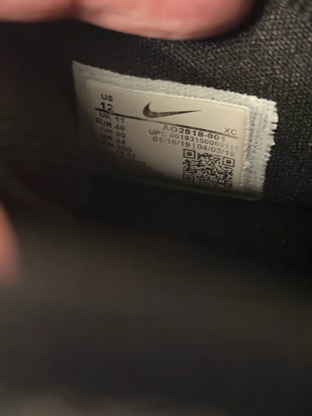 Nike Kyrie 5 Black High-Top Basketball Sneakers with Rainbow soles - Picture 5 of 5